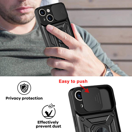 Slide Camera Armor Case do Realme 11 5G Czarny