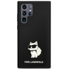 Karl Lagerfeld nakładka do Samsung Galaxy S24 Ultra KLHCS24LSNCHBCK czarna HC SILICONE NFT CHOUPETTE