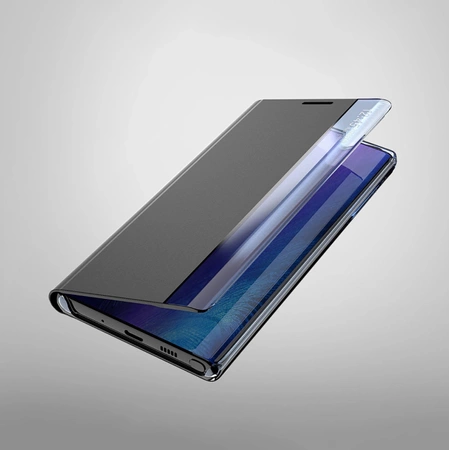 Etui New Sleep View Case z klapką i podstawką na Samsung Galaxy A35 - czarne