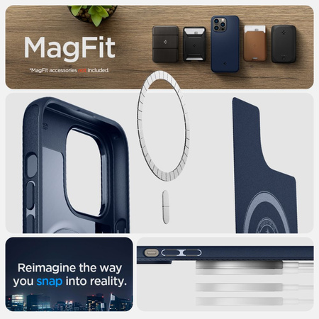 SPIGEN MAG ARMOR IPHONE 14 PRO MAX NAVY BLUE