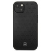 Mercedes MEHCP13SPSQBK iPhone 13 mini 5,4" czarny/black hardcase Leather Stars Pattern