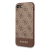 Guess 4G Bottom Stripe Collection - Etui iPhone SE 2020 / 8 / 7 (brązowy)