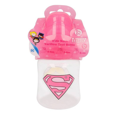 Superman - Butelka ze smoczkiem 150 ml