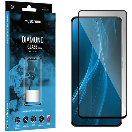 Tempered Glass ONEPLUS 10T MyScreen Diamond Glass Edge Full Glue black