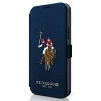 US Polo USFLBKP12MPUGFLNV iPhone 12/12 Pro 6,1" granatowy/navy book Polo Embroidery Collection