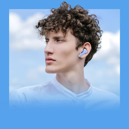 Acefast in -ear wireless headphones TWS Bluetooth light blue (T6 ice blue)