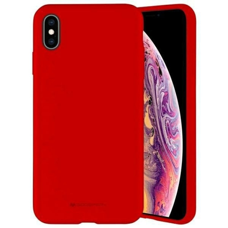 MERCURY SILICONE CASE SAMSUNG S23+ RED / CZERWONY