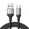 Joyroom USB-Kabel - Micro-USB 2.4A für schnelles Aufladen und Datenübertragung 1,2 m schwarz (S-UM018A10)