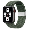 Strap Fabric replacement band strap for Watch 6 / 5 / 4 / 3 / 2 (44mm / 42mm) braided cloth bracelet green