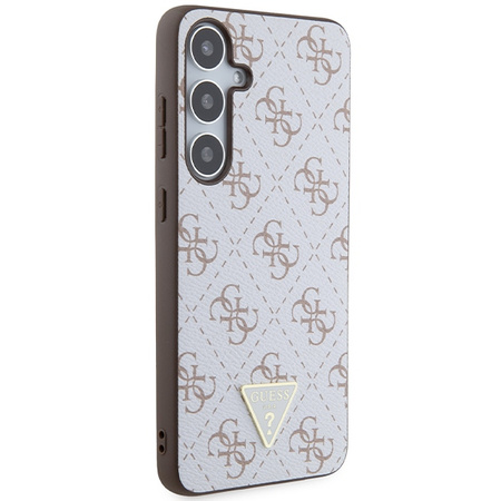 Guess GUHCS24MPG4GPH S24+ S926 biały/white hardcase 4G Triangle