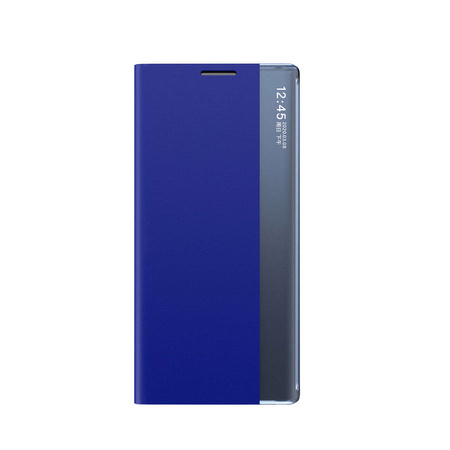 Neues Sleep Case Cover für Xiaomi Redmi Note 12 5G / Poco X5 5G Cover mit Flip Stand Blau