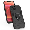 Ring Armor case for iPhone 14 Plus armored cover magnetic holder ring black