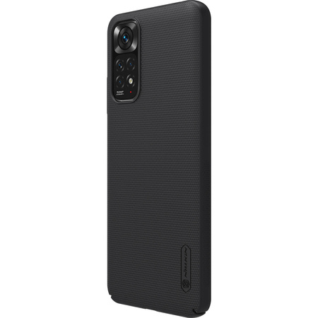 Nillkin Super Frosted Shield wytrzymałe etui pokrowiec Xiaomi Poco M4 Pro 5G czarny