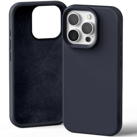 Mercury Silicone iPhone 16 Pro 6,3" granatowy /navy