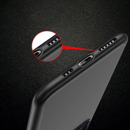 Soft Case Flexible gel case cover for Vivo V23 5G black