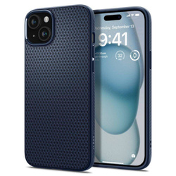 Spigen Liquid Air iPhone 16 granatowy/navy blue ACS08195