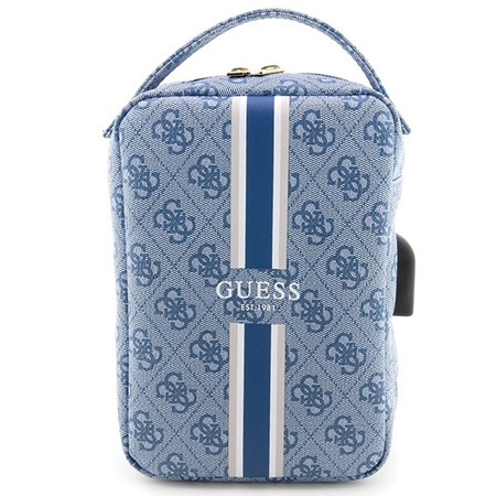 Guess Bag GUHBP4RPSB Organizer blue/blue 4G Printed Stripes