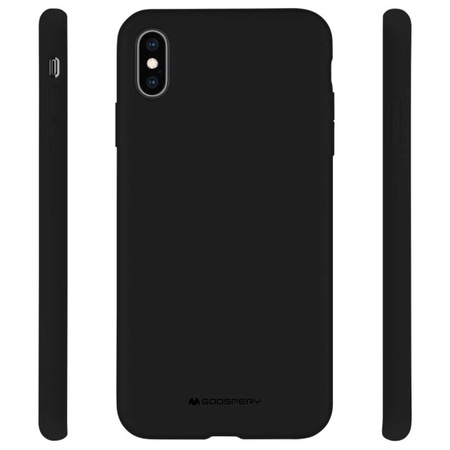 MERCURY SILICONE CASE SAM S21+ BLACK / CZARNY