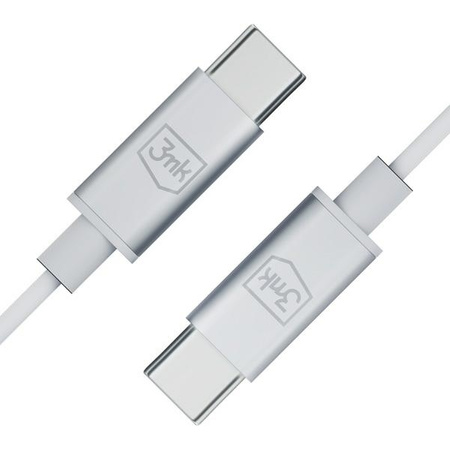 USB-C 3mk Kabelgebundene Kopfhörer – weiß