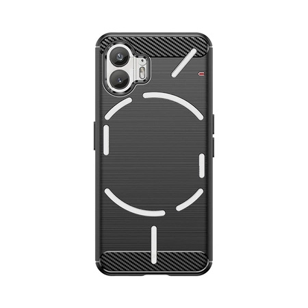 Etui silikonowe Carbon Case do Nothing Phone 2 - czarne