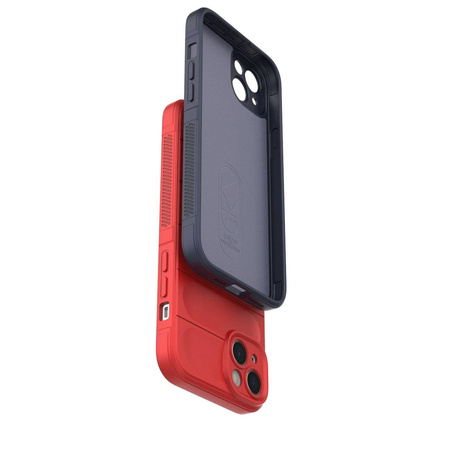 Magic Shield Case Hülle für iPhone 14 Plus flexible Panzerhülle hellblau