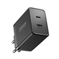 Joyroom JR-TCF09 Schnellladegerät 2x USB-C 40W - Schwarz