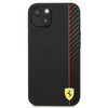 Ferrari FESAXHCP13SBK iPhone 13 mini 5,4" czarny/black hardcase On Track Carbon Stripe