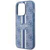 Guess GUHMP14LP4RPSB iPhone 14 Pro 6,1" blau/blaues Hardcase 4G bedruckte Streifen MagSafe