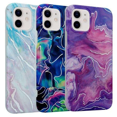 Etui SAMSUNG GALAXY S22+ PLUS MX Marble różowe