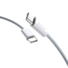 Dudao L6C PD 60W USB-C – USB-C-Kabel 2 m – Weiß