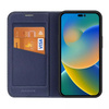 Dux Ducis Skin X2 Hülle für iPhone 14 Pro Max Hülle mit Magnetklappe blau