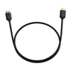 Baseus kabel przewód HDMI 2.0 4K 60 Hz 3D HDR 18 Gbps 1 m czarny (CAKGQ-A01)