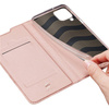 Schutzhülle SAMSUNG GALAXY M53 5G mit einem Flip Dux Ducis Skin Leder hell-pink