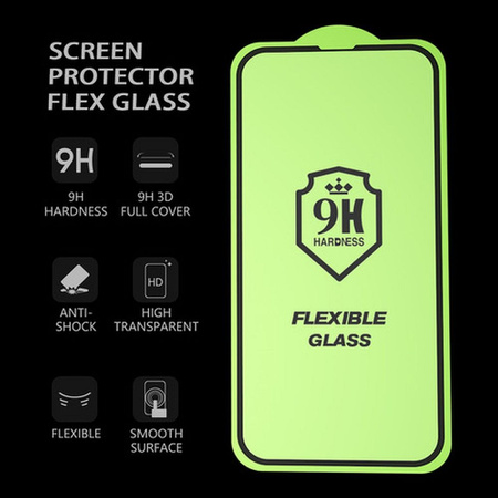 Szkło hybrydowe Bestsuit Flexible 5D Full Glue do Samsung Galaxy A54 5G czarny