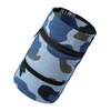 Stoffarmband am Arm für Lauffitness, camo blue