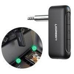 Ugreen odbiornik dźwięku Bluetooth 5.0 audio AUX mini jack do samochodu czarny (70303)