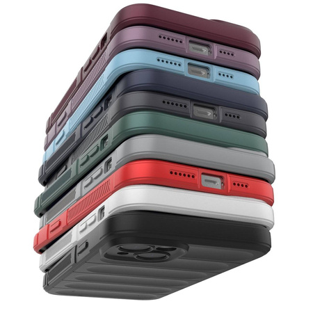 Magic Shield Case Hülle für iPhone 14 Plus flexible gepanzerte Hülle rot