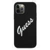 Guess GUHCP12LLSVSBW iPhone 12 Pro Max 6,7" czarno biały/black white hardcase Silicone Vintage