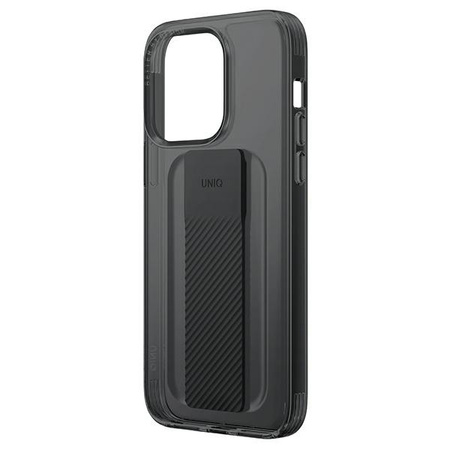 UNIQ etui Heldro Mount iPhone 14 Pro 6,1" szary/vapour smoke