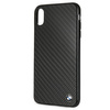 Etui hardcase BMW BMHCI65MBC iPhone Xs Max czarny/black Siganture-Carbon