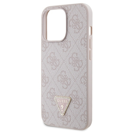 Original Case IPHONE 13 PRO MAX Guess Hardcase Crossbody 4G Metal Logo (GUHCP13XP4TDSCPP) pink