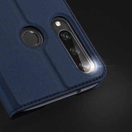 Etui HUAWEI Y6P z klapką Dux Ducis skórzane Skin Leather czarny