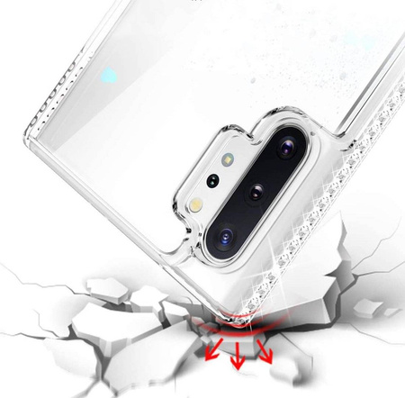 Etui IPHONE 12 MINI Diamond Liquid Przelewany Brokat różowe