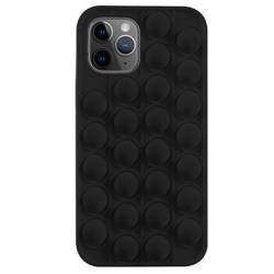 Etui IPHONE 11 PRO MAX Bąbelkowe Elastyczne Push Bubble Case czarne