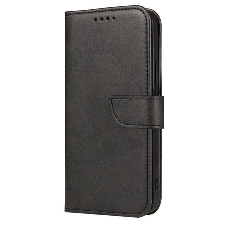 Magnethülle Elegant Case Cover Flip Cover Xiaomi Poco X4 NFC 5G Schwarz