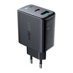 Acefast Wandladegerät USB Typ C / USB 32W, PPS, PD, QC 3.0, AFC, FCP schwarz (A5 schwarz)