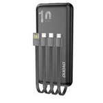 Dudao K6Pro 10000mAh power bank black