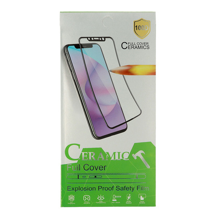 Hartowane szkło HARD CERAMIC do IPHONE 6 / 6S CZARNE