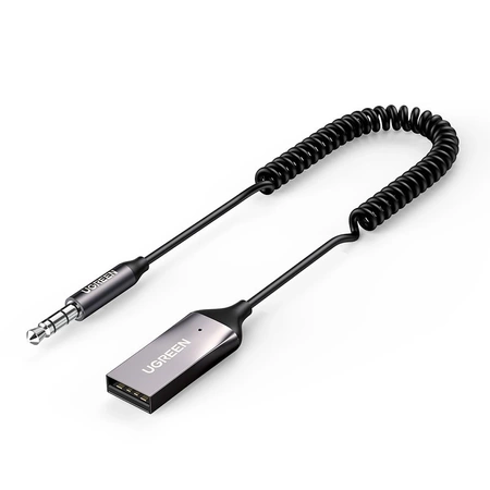 Ugreen Bluetooth 5.3 Audioempfänger USB-Kabel Audioadapter AUX-Buchse schwarz (70601 CM309)