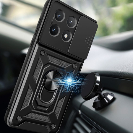 Tech-Protect CamShield Pro Hülle für Xiaomi Poco X6 Pro 5G – Schwarz